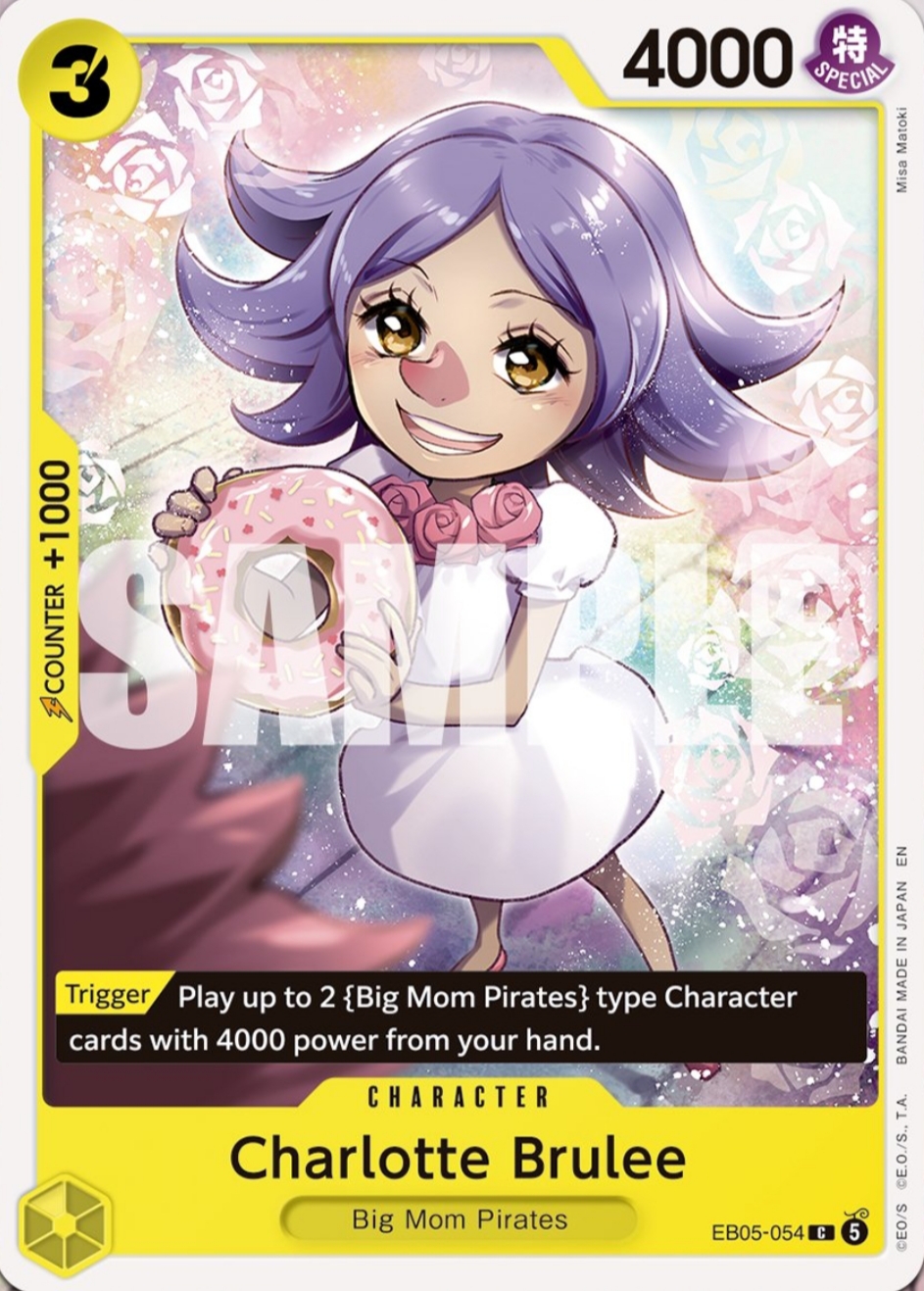 EB05-054 Charlotte Brulee card